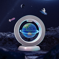 Ornements de globe terrestre Maglev en ABS moulé par injection, style luxe moderne haut de gamme, grandes décorations créatives pour salon, bureau et meuble TV