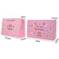 Boîte cadeau d'anniversaire rose en gros avec rose artificielle et plateau de présentation de bijoux, emballage de luxe pour cadeaux féminins