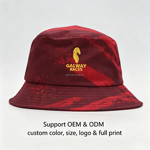 OEM Custom Logo Embroidery Sun Summer Beach Adult Cotton Plain Black Woman Flat Top Wide Brim Fisherman Bucket <b>Hat</b> - Product Image 1