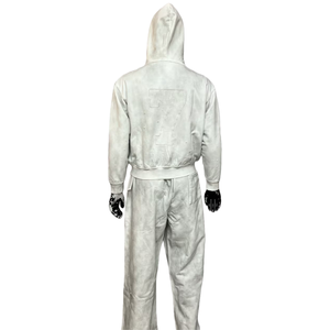 Conjunto de Sudadera con Capucha de Alta Calidad y Pantalones Deportivos Acampanados con Lavado Ácido y Bordado Personalizado, Conjunto Deportivo de Algodón para Hombre - Product Image 6