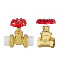 Katup Gerbang Ulir Kuningan XF 1/2"-4" BSP/NPT Z15W-16T Badan Tempa PN20 CE ISO9001 Berlapis Krom OEM Label Pribadi OS&Y Garansi 3 Tahun