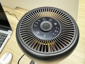 Purificador de Aire Compacto USB de Escritorio con Aromaterapia, Filtros de Carbón Activado, Tecnología Electrostática, Control Táctil, Modo de Sueño - Product Image 2
