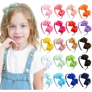 Mädchen Haarband mit Schleife, Niedliche Schleifenbänder für Babymädchen, Großhandel Haaraccessoires - Product Image 1