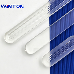 <span class=keywords><strong>Vetro</strong></span> di Ispezione WINTON a Due Tendini (Tre Scanalature) in Borosilicato 3.3 Standard Europeo - Product Image 1
