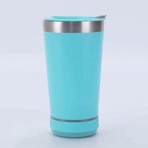 <b>Double</b> <b>Wall</b> Stainless Steel Coffee Mug With Customizable Color and Logo, Bluetooth-Enabled Gift Bottle for Business Gifts - Product Image 3