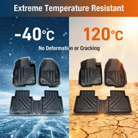 Tapis de sol de voiture personnalisés en TPE, ensemble de tapis de sol de voiture entièrement enveloppants en matériau TPE, adaptés à Honda CR-V 2017-2022
