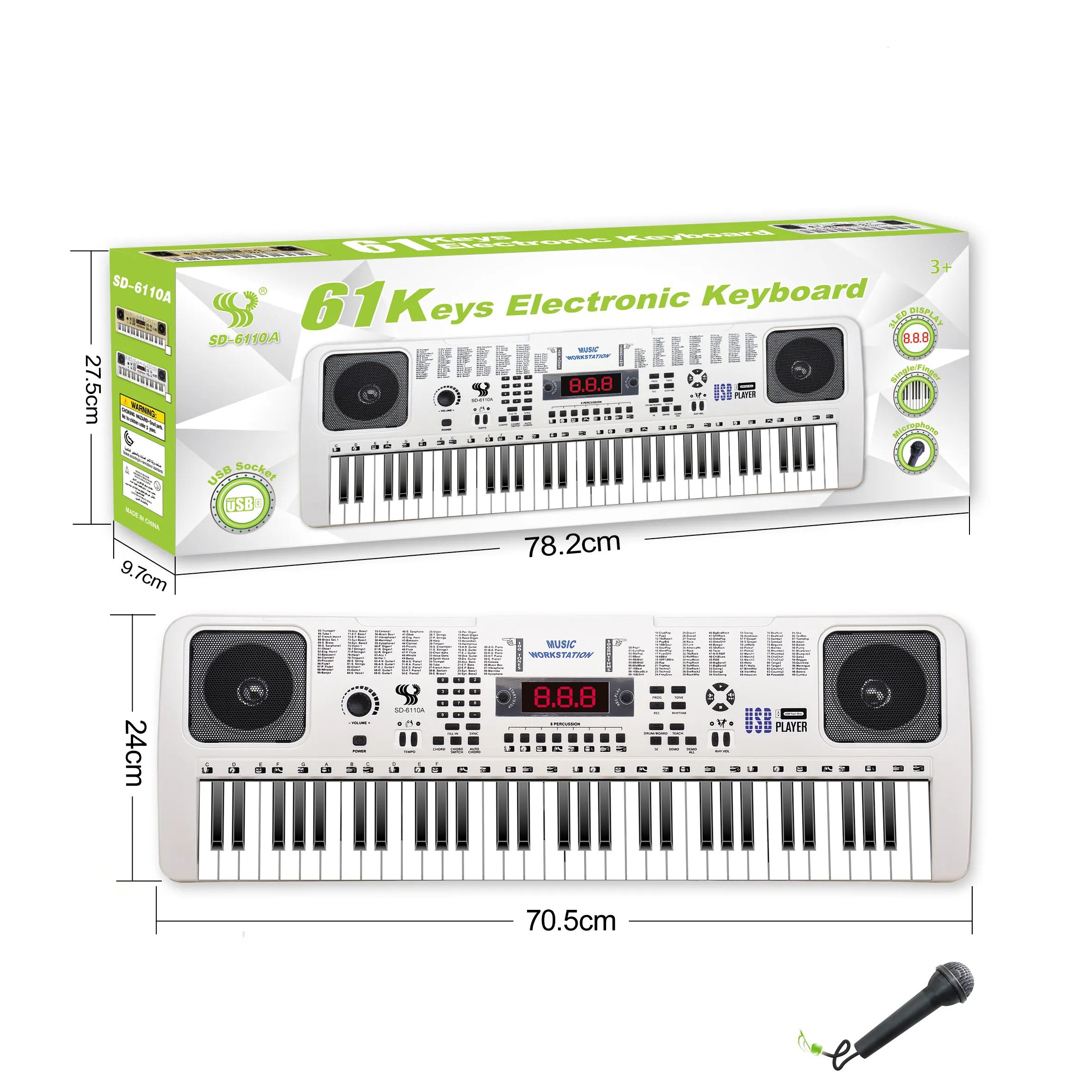 Professionele Muziek Educatief Speelgoed Elektronische Toetsenbord