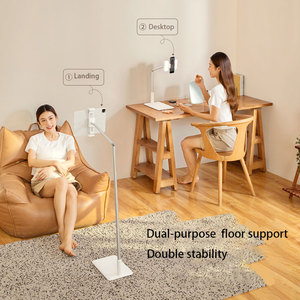 Nguồn nhà máy trực tiếp linh hoạt tầng đứng có thể điều chỉnh có thể gập lại điện thoại tablet tầng đứng với ổn định cơ sở cho live streaming - Product Image 3