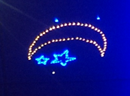 Panneau acoustique de plafond en fibre de polyester Starlight personnalisé avec lumières LED pour <span class=keywords><strong>home</strong></span> cinéma - Product Image 5