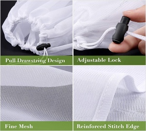New Arrival <b>Extra</b> <b>Large</b> 26\" x 22\" Reusable Cold Brew Wine Straining Bag Home Brewing Hops Making Drawstring Packaging <b>Printing</b> - Product Image 5