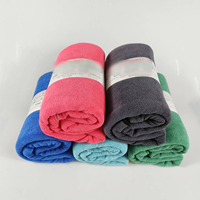 Vente en gros 300gsm 70x140 draps de bain de luxe surdimensionnés doux SPA salle de bain douche plage trame tricot éponge sol