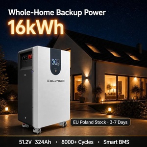 Poland EU 16kWh LFP <b>Battery</b> 51.2V 324Ah 8000+ Cycles Smart BMS Inverter Ready Solar Home Storage Wholesale Agent - Product Image 1