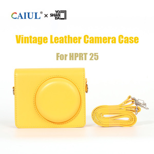 Sac de voyage pour <span class=keywords><strong>appareil</strong></span> <span class=keywords><strong>photo</strong></span> en cuir rétro HRPT Z5, sacoche de protection anti-frayage, sac à bandoulière pour <span class=keywords><strong>appareil</strong></span> <span class=keywords><strong>photo</strong></span>, vente en gros, prix abordable - Product Image 2