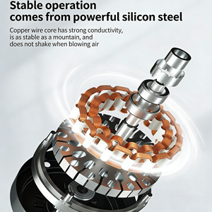 Les fabricants utilisent des ventilateurs tour <span class=keywords><strong>silencieux</strong></span> sans pales pour les purificateurs d'air, des ventilateurs sans pales avec télécommande - Product Image 6