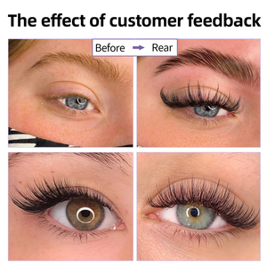 Extensions de <span class=keywords><strong>cils</strong></span> pré-éventailées CNK Auto Fan Volume Lash, noir mat PBT, DIY, <span class=keywords><strong>cils</strong></span> individuels C CC, pour salon de beauté - Product Image 5