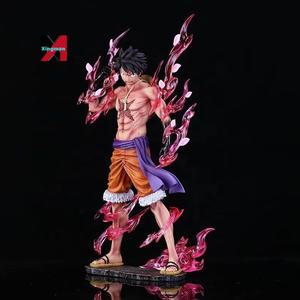 Figura de Luffy de One Piece, Gear Second Ryuo, Pose Completa, Modelo GK, Estatua Decorativa, en Caja de Regalo, Artesanía de Plástico - Product Image 1
