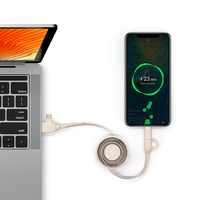 Kabel USB Ramah Lingkungan yang Dapat Terurai, Dapat Disesuaikan, Pengisian Cepat untuk Ponsel