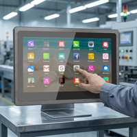 Bestview - Panel PC Industrial Integrado con Pantalla Táctil de 21.5 Pulgadas, IP65, I5-8250U, Directo de Fábrica, para Máquinas de Control Eléctrico