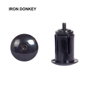 Embouts de guidon de vélo IRONDONKEY en <span class=keywords><strong>carbone</strong></span>/EVA, embouts réglables extensibles avec verrouillage - Product Image 5