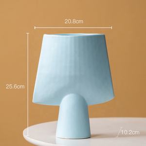 Jarrón de Cerámica de Lujo, Estilo Francés, Decoración Suave, Pieza Única para Decoración del Hogar y Arreglos Florales Hidropónicos - Product Image 5