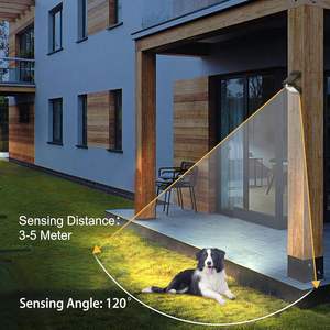 Luci Solari da Giardino Antela LED con Sensore di Movimento, Illuminazione a 120 Gradi, Resistenti all'Acqua, Facile Installazione, Alta Luminosità - Product Image 3