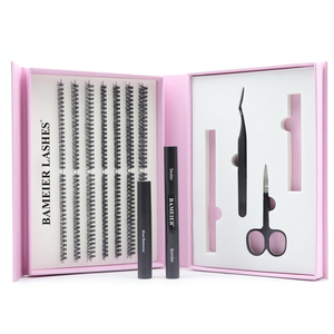 Wispy Soft Cachemira Lash Cluster Autoadhesivo Coreano PBT <span class=keywords><strong>Natural</strong></span> No se necesita pegamento Extensión <span class=keywords><strong>de</strong></span> <span class=keywords><strong>pestañas</strong></span> - Product Image 6