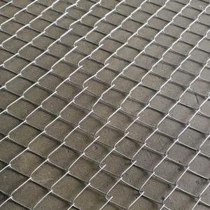 Mạ kẽm 60mm lỗ kim cương lưới dây Chuỗi liên kết hàng rào an ninh hàng rào vuông lỗ khung sắt - Product Image 3