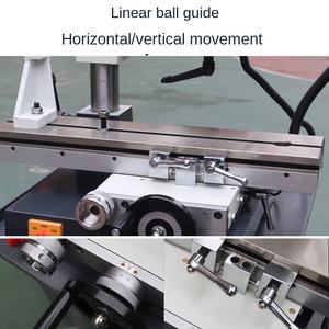 เครื่องเจาะรูแบบสามด้านเครื่องบดเครื่องมืออเนกประสงค์แนวระนาบขนาดเล็กอเนกประสงค์ - Product Image 4