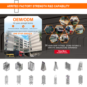 Tùy chỉnh cửa hàng bán lẻ xoay hiển thị đứng bàn xoay 360 độ MDF bưu thiếp hiển thị đứng thiệp chúc mừng hiển thị đứng - Product Image 6