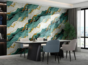 Autocollant mural prix usine, <span class=keywords><strong>papier</strong></span> <span class=keywords><strong>peint</strong></span> auto-adhésif imperméable effet bois pour fond mural d'appartement et salon - Product Image 6