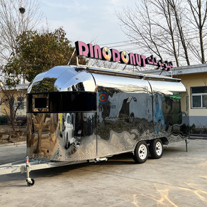 รถเข็นอาหารเคลื่อนที่แข็งแรงทนทาน | โครงสร้างทนทานอ่างล้างจานและห้องครัวออกแบบโลโก้ให้จับความสนใจได้ - Product Image 3