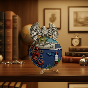 Pièce de monnaie commémorative personnalisée avec logo pour la remise des diplômes et les souvenirs de <span class=keywords><strong>voyage</strong></span> (vente en gros) - Product Image 2