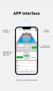 Macchina da <span class=keywords><strong>Tennis</strong></span> e Pickleball controllata da APP per allenamento Indoor/Outdoor materiale per riprese in ABS per stadio/campo sportivo - Product Image 5
