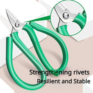 <span class=keywords><strong>Ciseaux</strong></span> à bijoux en or et en argent, nez court, manche vert, pour couper et frapper le fil <span class=keywords><strong>de</strong></span> cuivre, outils pour bijoux en or - Product Image 6