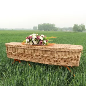 成人中国葬礼中国最佳柳棺材棺材火葬棺材
