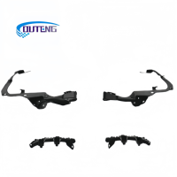 4 Buah Set Braket Penyangga Bumper Depan dan Lampu Depan untuk Honda JAZZ FIT 2015-2020 71140-T5R-A00 71190-T5R-A00 71193-T5A-000