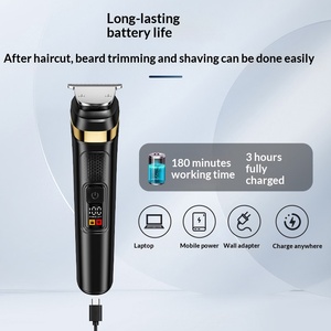Kit de rasage électrique 4 en 1 pour homme avec écran LED, <span class=keywords><strong>tondeuse</strong></span> à barbe, <span class=keywords><strong>tondeuse</strong></span> corporelle, <span class=keywords><strong>tondeuse</strong></span> nez et pattes de sourcil 110-240V - Product Image 5