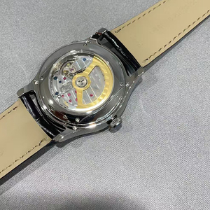 Reloj Mecánico de Alta Gama para Hombre, Diseño de Diseñador, Calendario Perpetuo Automático, Fase Lunar, Luminoso, Esfera Gris con Año de 4 Dígitos - Product Image 3