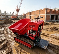 Mini-dumper hydraulique rotatif Archer, chargeur compact multifonctionnel, véhicule de transport, moteur B&S 5000W 12V CE/EPA/Euro 5
