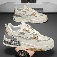 Chaussures pour hommes à prix de gros, nouvelle collection printemps, polyvalentes, rehaussantes, décontractées, plates, antidérapantes, sportives et tendance pour jeunes