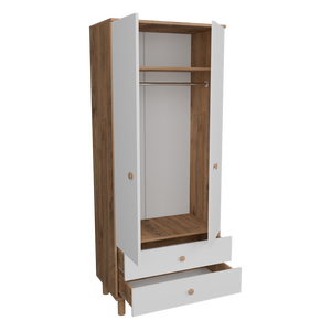 Archivador de Oficina Moderno, Duradero y Ecológico de 2 Puertas y 2 Cajones para Dormitorio Infantil y Uso en Hoteles - Product Image 2