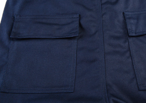 Chemise de travail réfléchissante <span class=keywords><strong>en</strong></span> coton pur orange fluorescent avec col rabattu, maille respirante, logo imprimé ou brodé personnalisé - Product Image 5