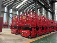 JCPROTECH 4m Otomatik Skylift Mobil Kaldırıcı İskele Kendinden Tahrikli Makaslı Platform CE/ISO Sertifikalı 240kg Kapasiteli Havadan Çalışma Platformu