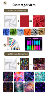 Soft Custom Logo UV Reativo Poliéster Multifuncional Quadrado Lenço Pashmina Stretch Inverno Impresso Psicodélico - Product Image 6