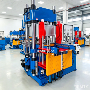 Presse <span class=keywords><strong>de</strong></span> vulcanisation hydraulique pour caoutchouc avec thermostat PLC pour la production <span class=keywords><strong>de</strong></span> joints d'étanchéité en silicone et <span class=keywords><strong>de</strong></span> pièces en caoutchouc pour suspensions automobiles - Product Image 2