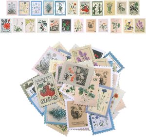 Vintage Postage Stamp <b>Stickers</b> for <b>Scrapbook</b>, Paper <b>Stickers</b> for <b>Scrapbook</b> Card Junk Journal Planner Diary Envelope Letter - Product Image 1