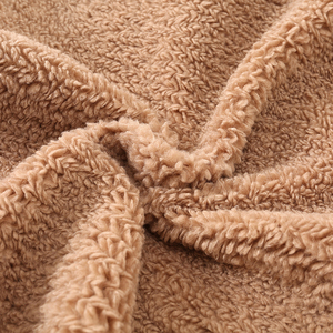 Logo personnalisé vêtements d'extérieur pour femmes pleine fermeture éclair surdimensionnée veste floue femmes manteau polaire vintage veste - Product Image 5