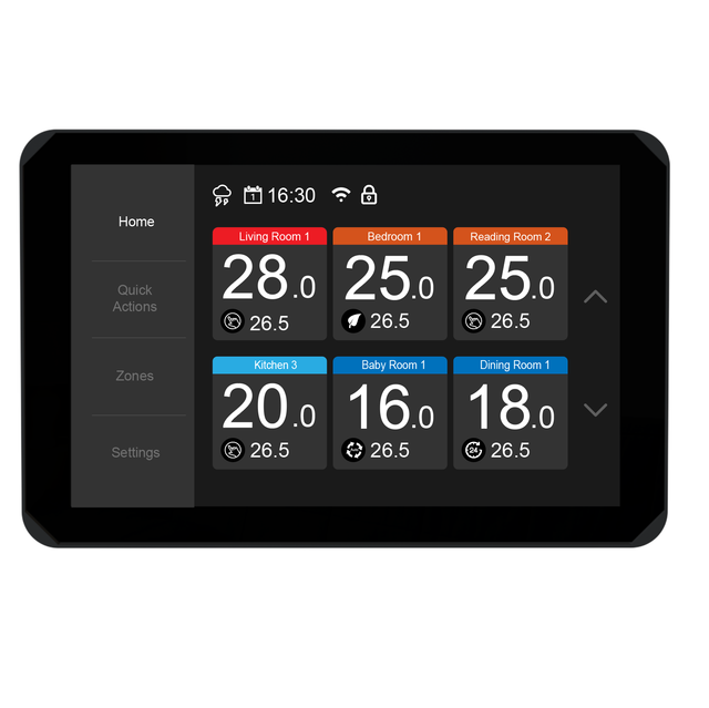 Air Conditioner Heat Pump Thermostat Wireless WiFi 230VAC