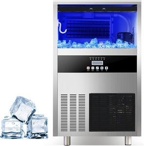Máquina de Hielo Comercial al por Mayor de 60 KG/Día, Fabricante de Cubitos de Hielo de Acero Inoxidable de 60 Kg - Product Image 2
