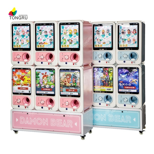 Shopping Mall Surprise Twist Egg Game Capsule Toy Automatic Vending Machine Maquina Expendedora 220V 110V Gachapon Machine